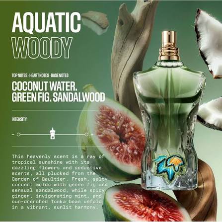 Jean Paul Gaultier Le Beau Paradise Garden Eau de Parfum for Men 125ml / 4.2 oz