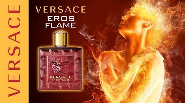 Versace Eros Flame Eau de Parfum Spray for Men 3.4 oz / 100ml
