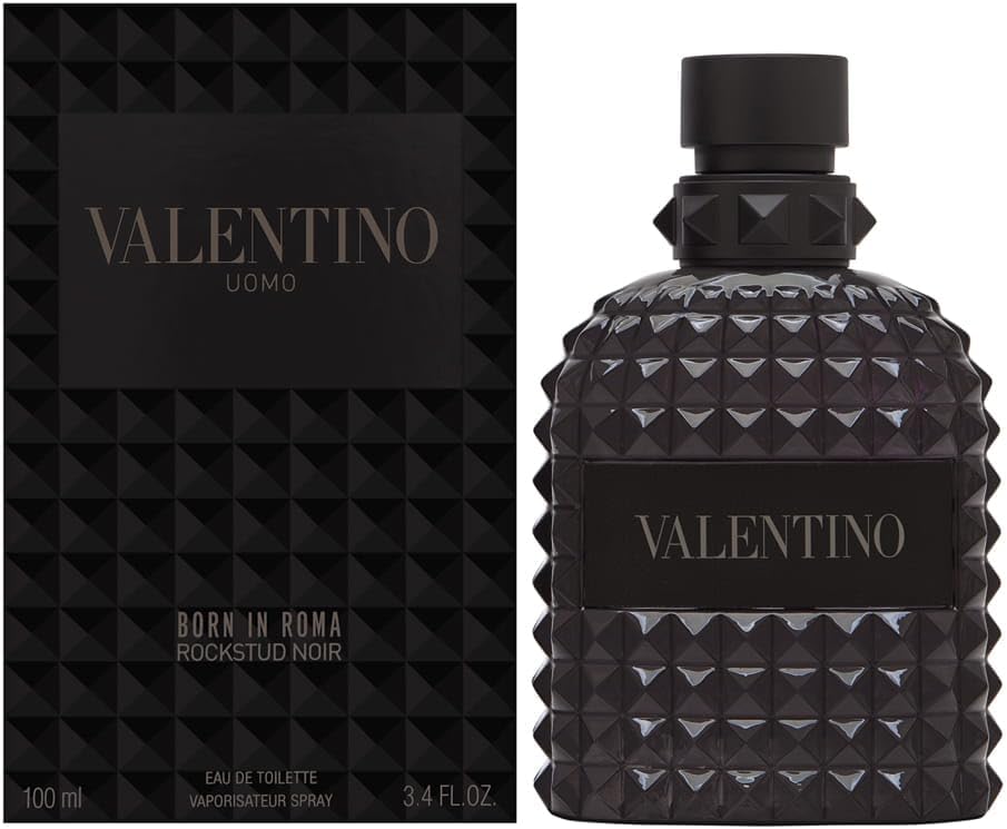 Valentino Uomo Born In Roma Rockstud Noir Eau De Toilette 100ml / 3.4 fl oz – Men's Luxury Fragrance
