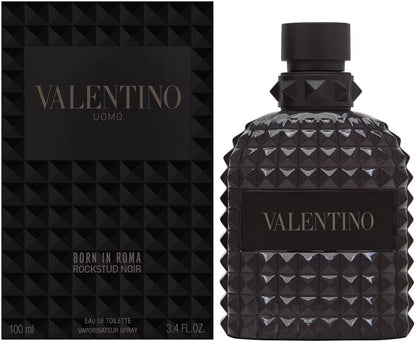 Valentino Uomo Born In Roma Rockstud Noir Eau De Toilette 100ml / 3.4 fl oz – Men's Luxury Fragrance