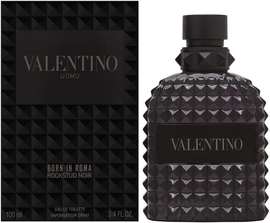 Valentino Uomo Born In Roma Rockstud Noir Eau De Toilette 100ml / 3.4 fl oz – Men's Luxury Fragrance