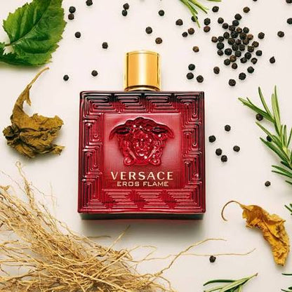 Versace Eros Flame Eau de Parfum Spray for Men 3.4 oz / 100ml
