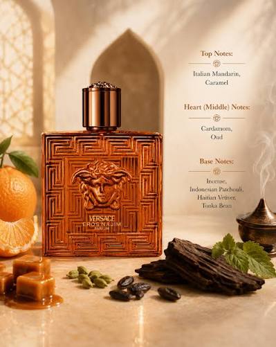 Versace Eros Najim Men's Fragrance 100ml – Luxury Designer Perfume