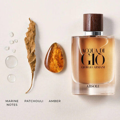 Giorgio Armani Acqua di Giò Absolu Eau de Parfum Spray 100ml – Men's Luxury Fragrance